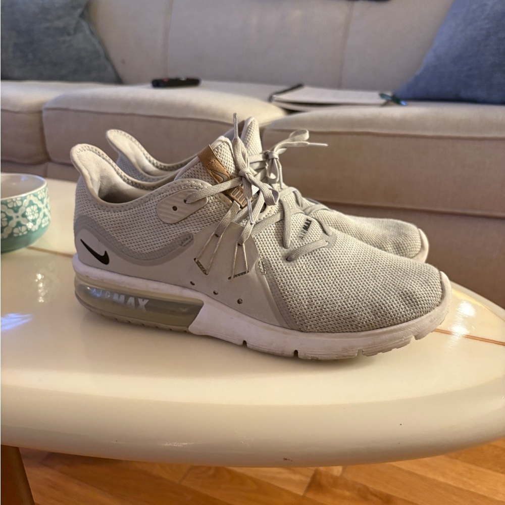 Nike Air Max Light Gray Sneakers